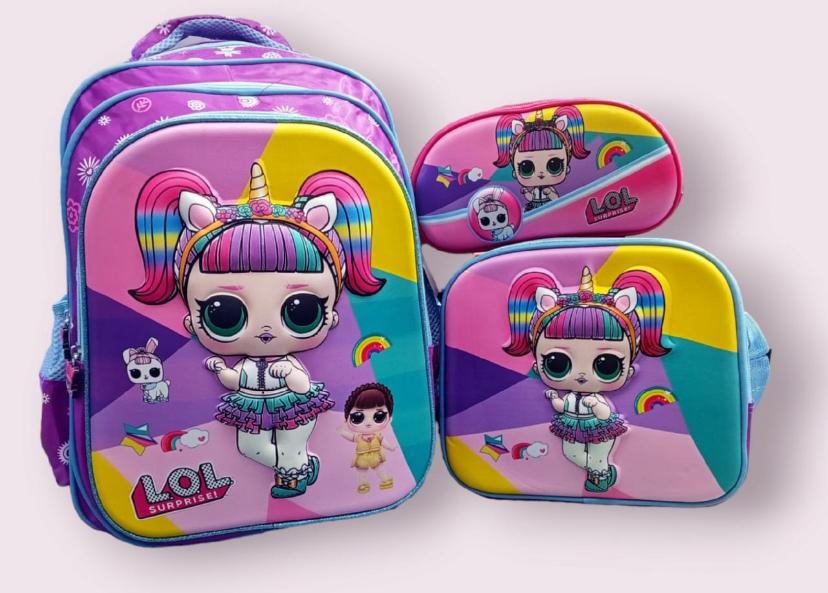 Miniatura 4 de combo maleta+lonchera+cartuchera